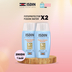 ISDIN Fotoprotector Fusion Fluide Water 50Ml*2