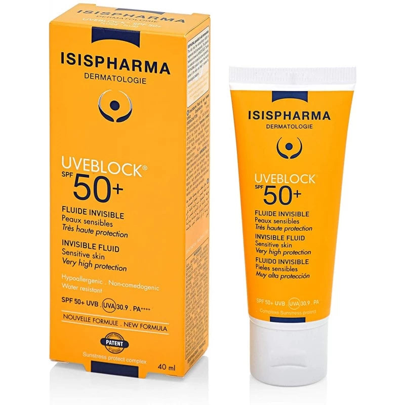 ISIS PHARMA UVEBLOCK FLUIDE 50+ INVISIBLE