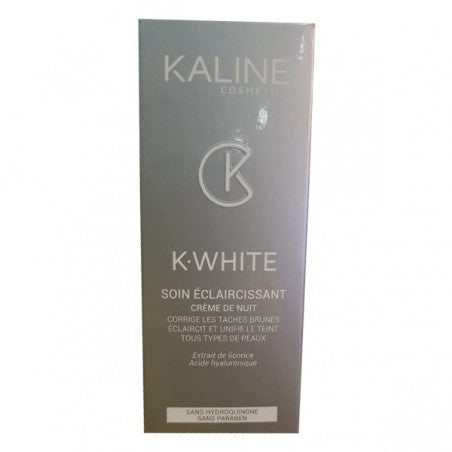 KALINE K WHITE SOIN ÉCLAIRCISSANT CRÈME DE NUIT 50 ML