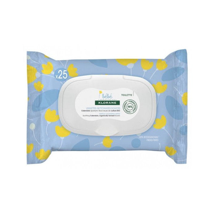 Klorane Lingettes Bébé Lingettes Boite de 25