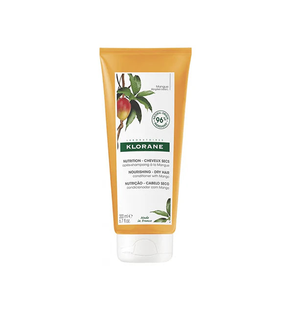 Klorane Baume Après-Shampoing au Beurre de Mangue – 200 ml