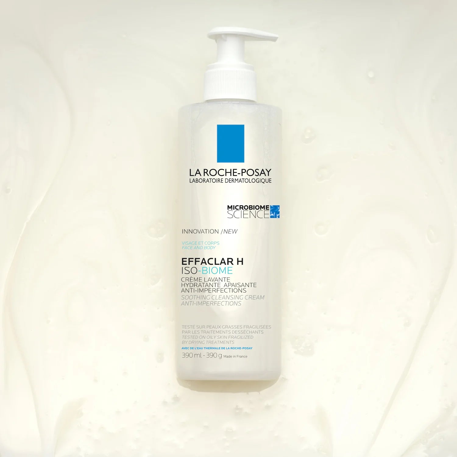 LA ROCHE-POSAY EFFACLAR H ISO-BIOME CREME LAVANTE 390ML