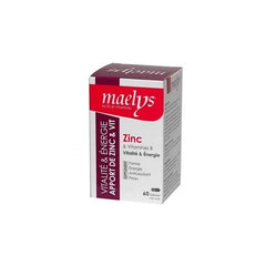 Maelys Zinc et Vitamines B – 60 Gélules