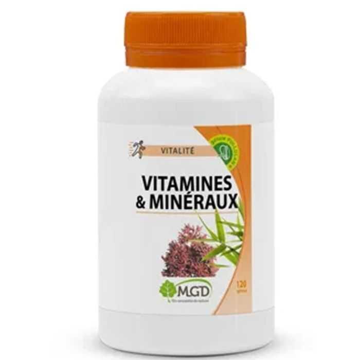 Mgd Nature Complexe Vitamines et Minéraux – 120 Gélules