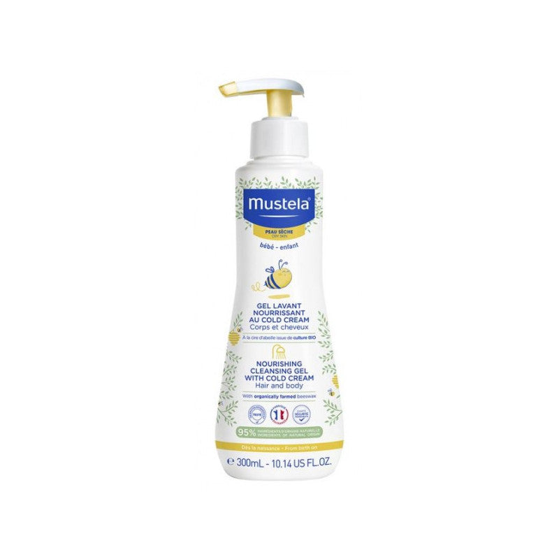 Mustela Gel Lavant Nourrissant au Cold Cream – 300 ml