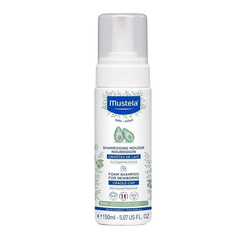 Mustela Shampoing Mousse Nourrisson – 150 ml
