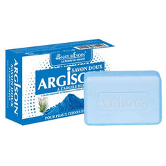 NaturEsoin Argisoin Savon à l’Argile Bleue- 125 G
