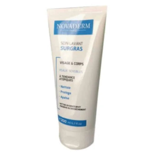 Novaderm Soin lavant surgras 200ml