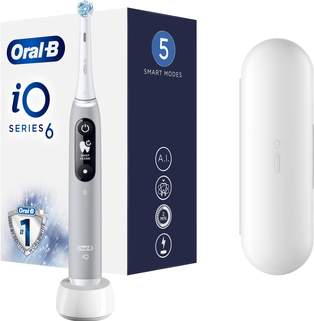 Brosse à dents électrique Oral-B iO Series 6 Gris