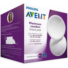 Avent – SCF254/61 – Coussinets d’allaitement X60