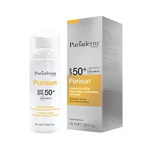 Puriaderm Purisun crème solaire invisible SPF 50+