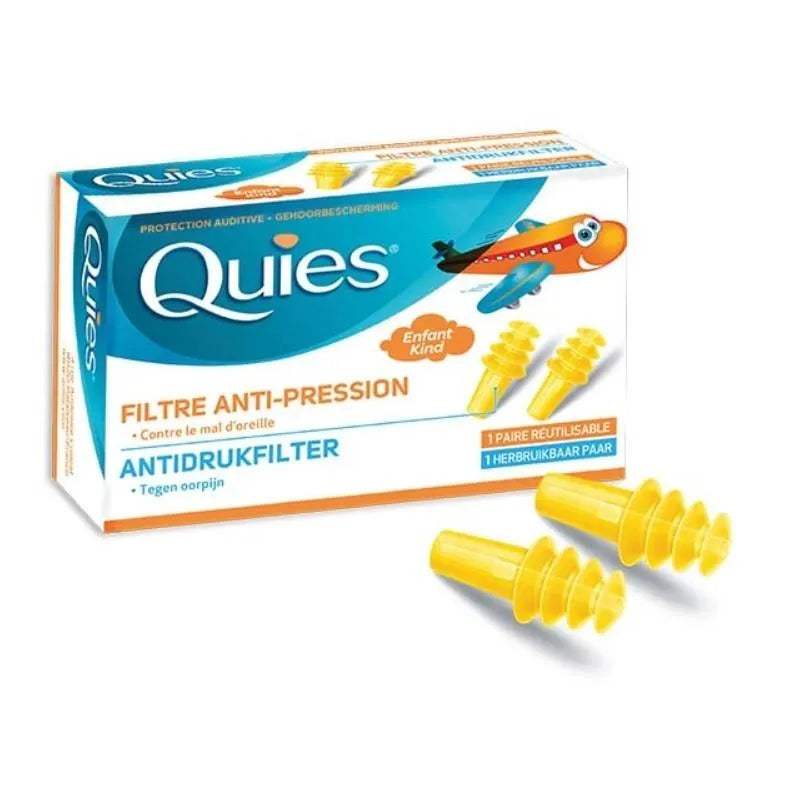 Quies protection auditive special avion enfant 1 paire
