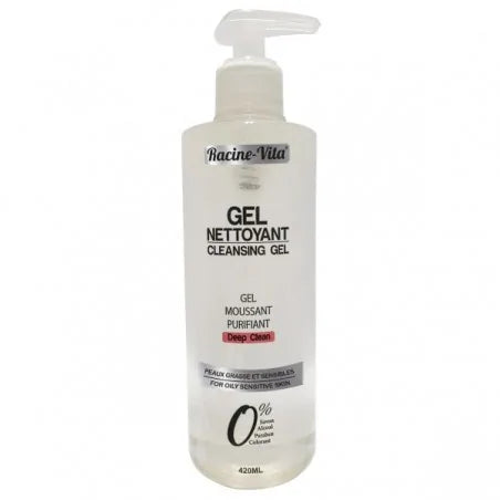 Racine Vita Gel Nettoyant Purifiant peau Grasse 420ml