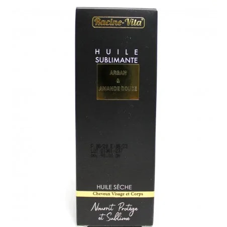 Racine-Vita Huile Sèche Sublimante Nourrsiante Argan et Amande Douce – 40ml
