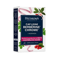 DIETAROMA CAP LIGNE BERBERINE CHROME + MORINGA 40 GELULES