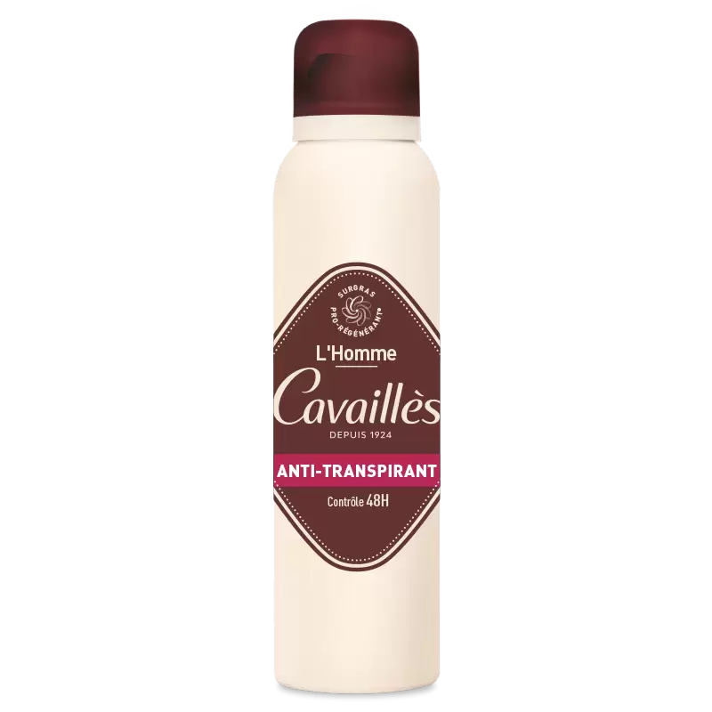 ROGE CAVAILLES DEODORANT SPRAY L'HOMME ANTI TRANSPIRANT CONTROLE 48 H 150 ML