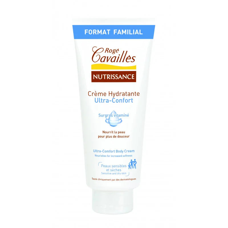ROGE CAVAILLES CREME HYDRATANTE ULTRA CONFORT PEAUX SENSIBLES 350 ML