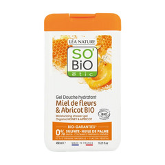 SO BIO GEL DOUCHE MIEL ABRICOT 450ML