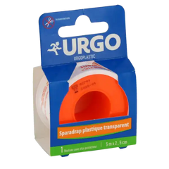 Urgo Plastic Sparadrap Plastique Transparent 2,5cmx5m