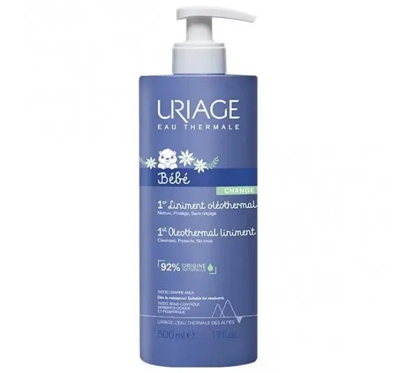 Uriage Bébé – 1er Liniment Oléothermal – 500 ml