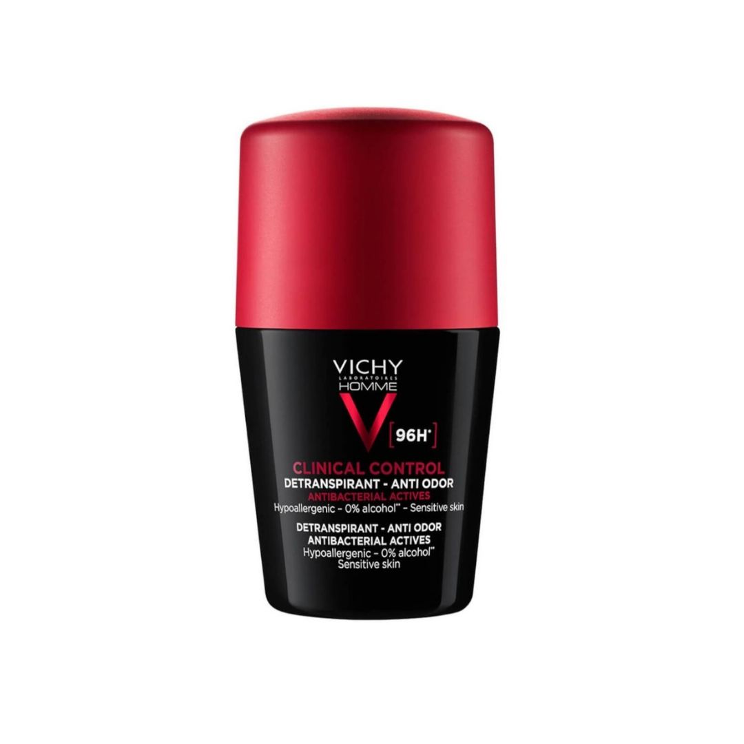 Vichy Homme Déodorant Clinical Control 96h  |  Tous Types De Peau  |  50ml