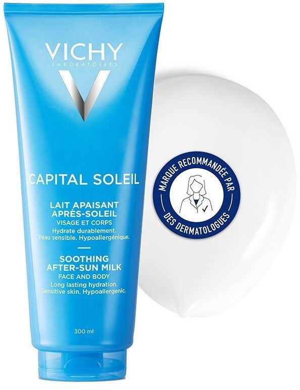 Vichy Ideal Soleil Soin lacté quotidien – Lait apaisant Après Soleil – 300 ml