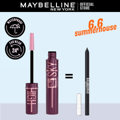 MAYBELLINE SKY HIGH Mascara Volume & Longueur BRUME BOURGOGNE = Tattoo Liner  OFFERT